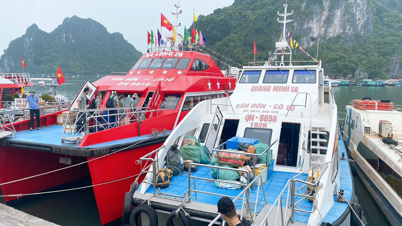 Vé Tàu Cao Tốc Ao Tiên đi Minh Châu - Tàu Quang Minh