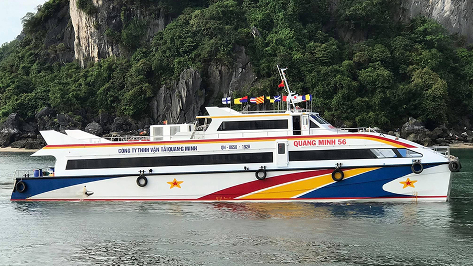 Vé Tàu Cao Tốc Ao Tiên đi Quan Lạn - Tàu Quang Minh 