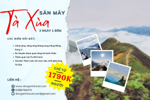 SĂN MÂY TÀ XÙA 2N1Đ ( THỨ 7 HÀNG TUẦN )