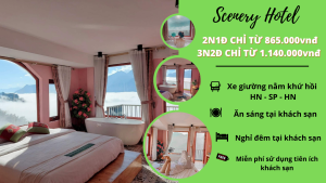 Combo Sapa: Scenery Hotel 3*