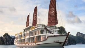 Hà Nội - Du thuyền Hạ Long Peony cruise 5 Sao - Vịnh Lan Hạ 2 ngày 1 đêm