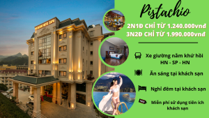 Combo Sapa: Pistachio Hotel 4* 